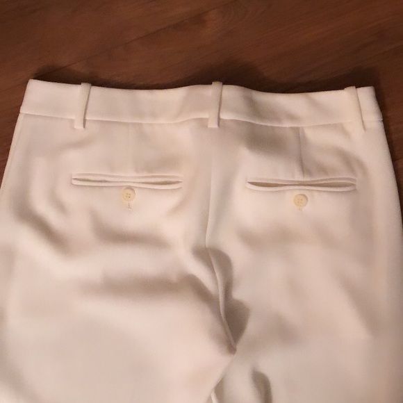 Theory white slim trousers, size 2 - Picture 3 of 4